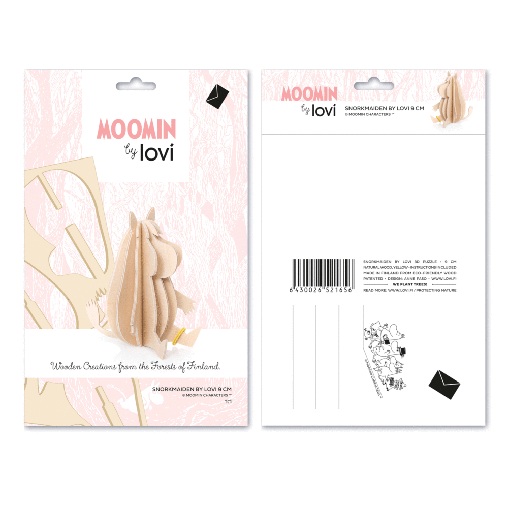 Lovi Moomin Maiden packaging