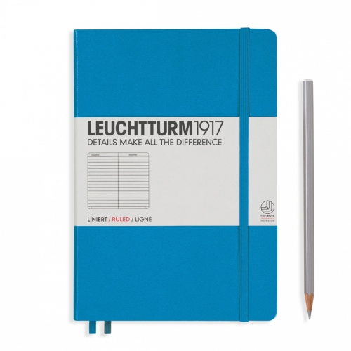 notebook A5 azure lined by Leuchtturm1917