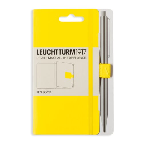 pen loop yellow lemon by leuchtturm1917