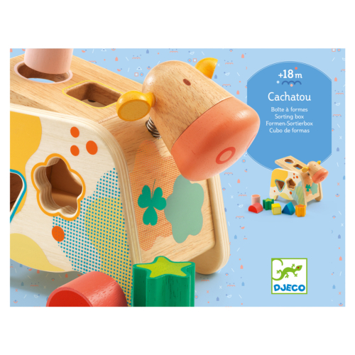 Cachatou shape sorter by Djeco