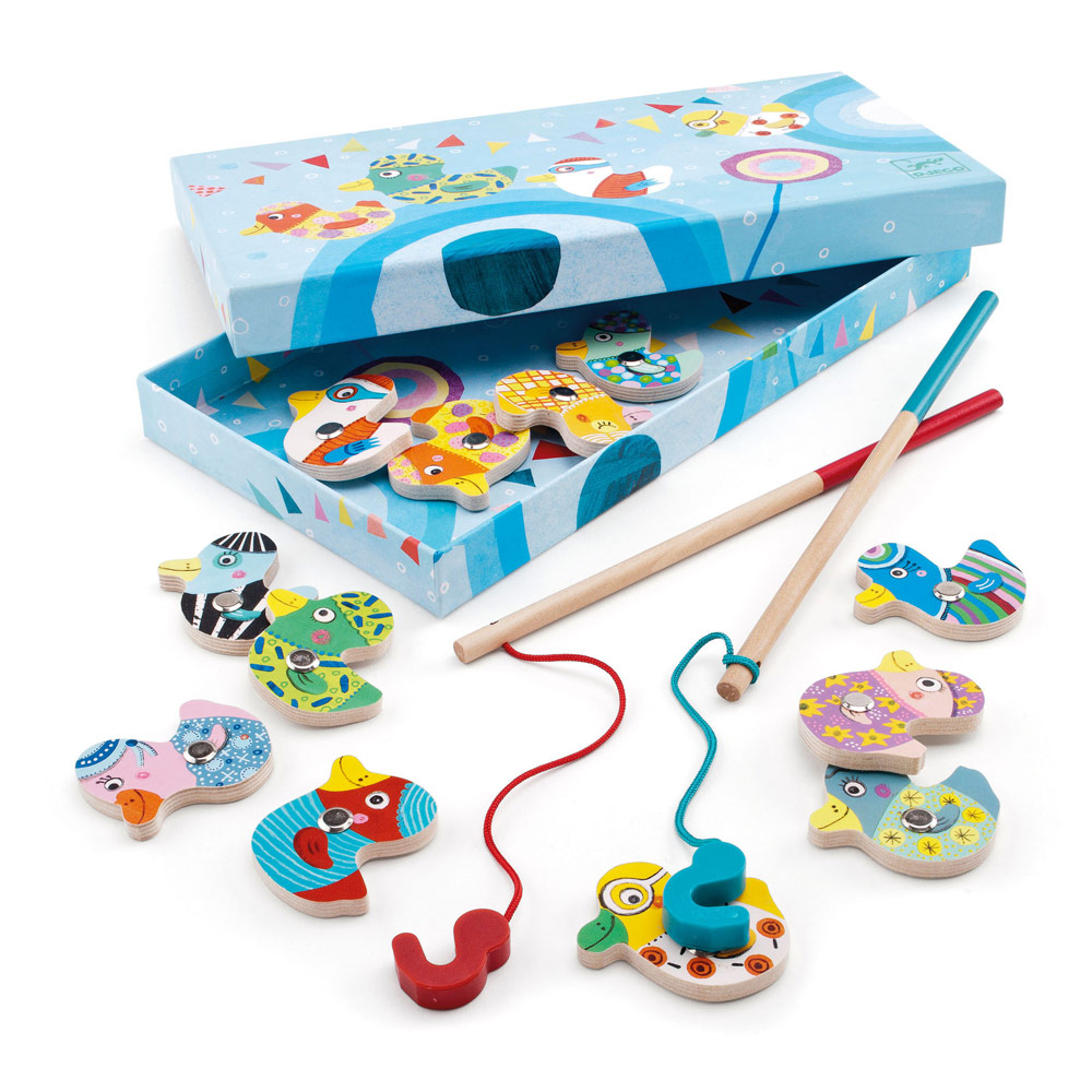 magnetic fishing game ducks by Djeco