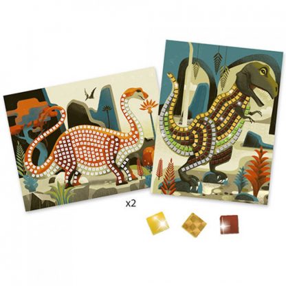 Djeco mosaics dinosaurs