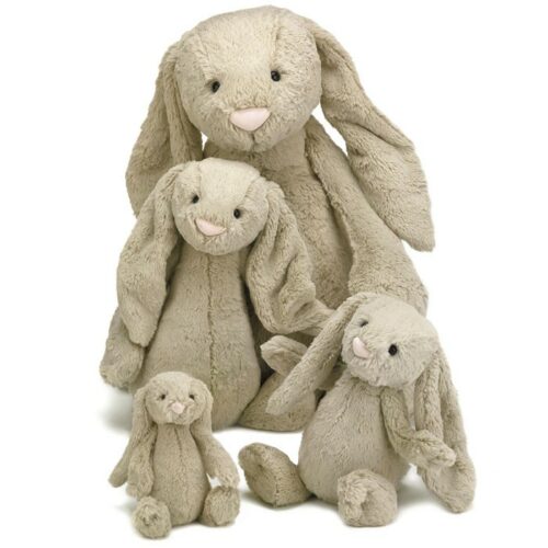 Jellycat bashful bunny beige family