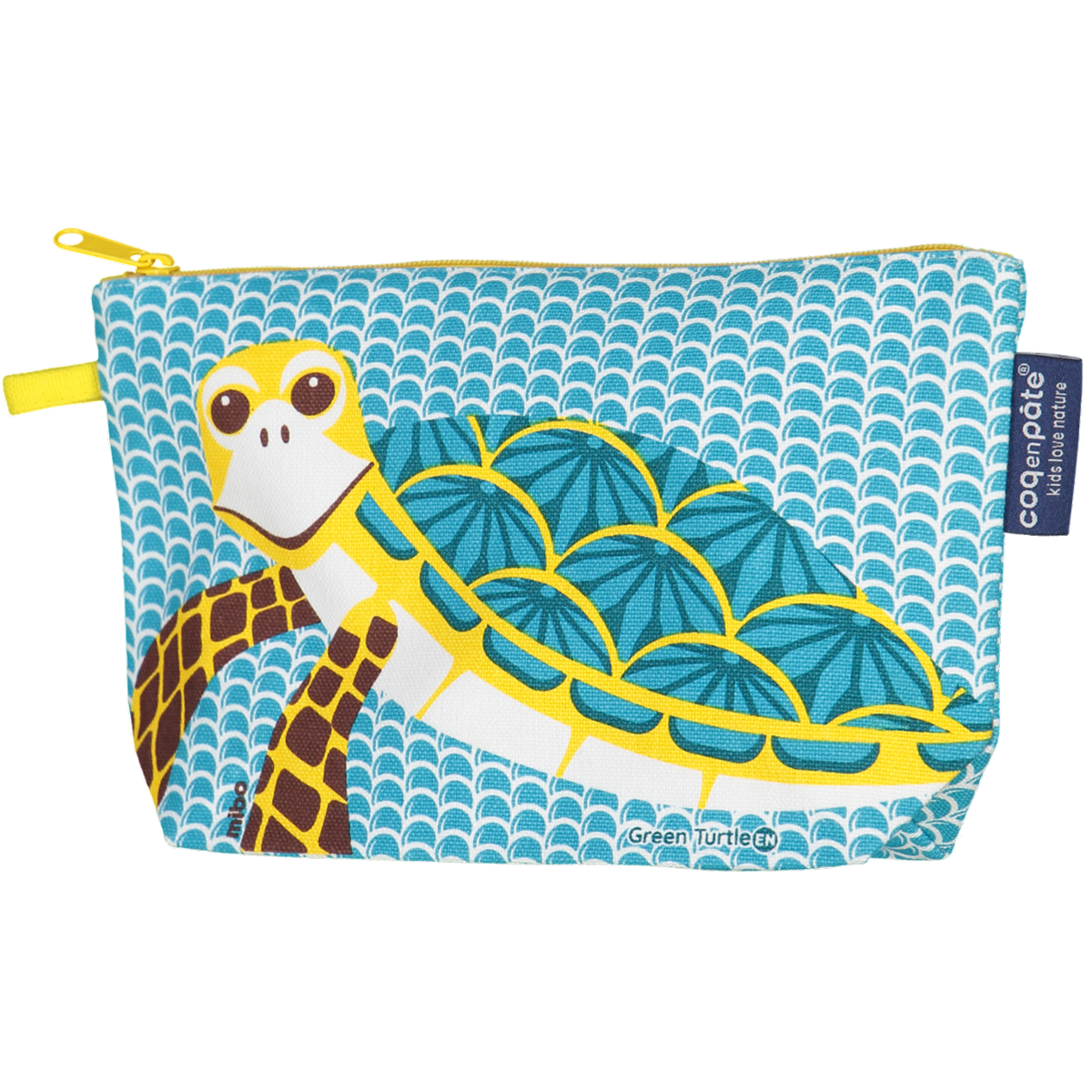 travel pouch turtle by coq en pate
