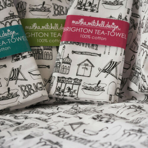 Brighton Tea Towel