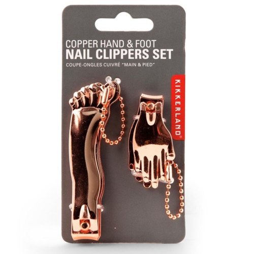 copper hand & Feet nail clipper set