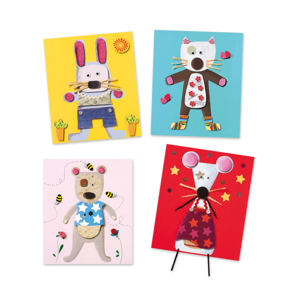 collages for little ones by Djeco