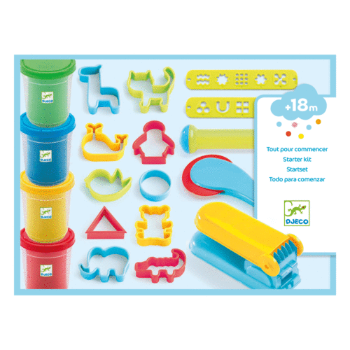 introduction to play dough by Djeco