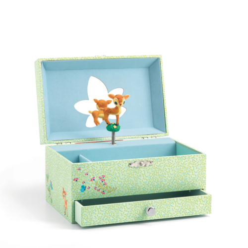 The Fawn Musical Jewellery Box By Djeco