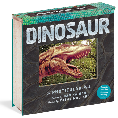 Dinosaur photicular book