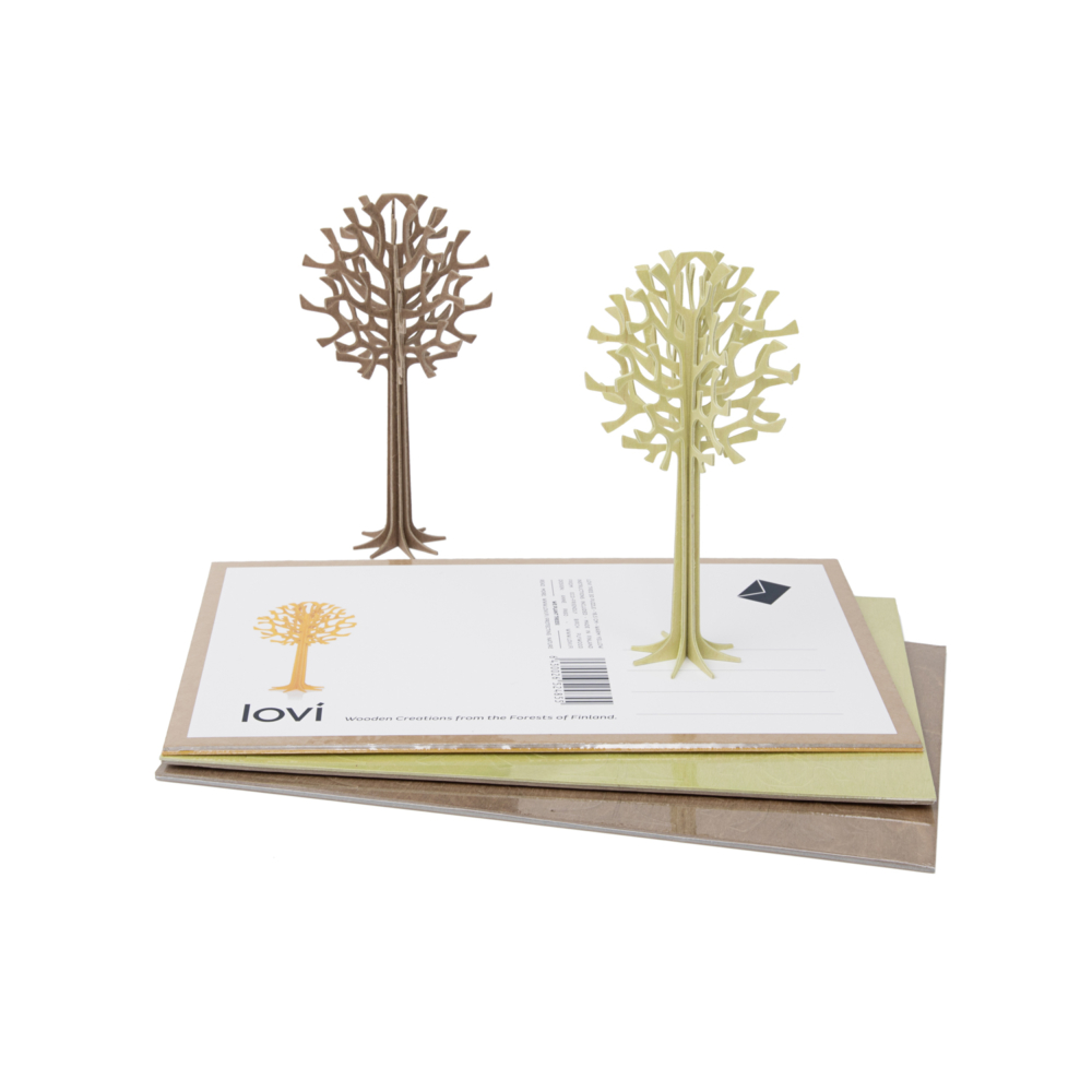 Lovi tree 16.5 cm and cards