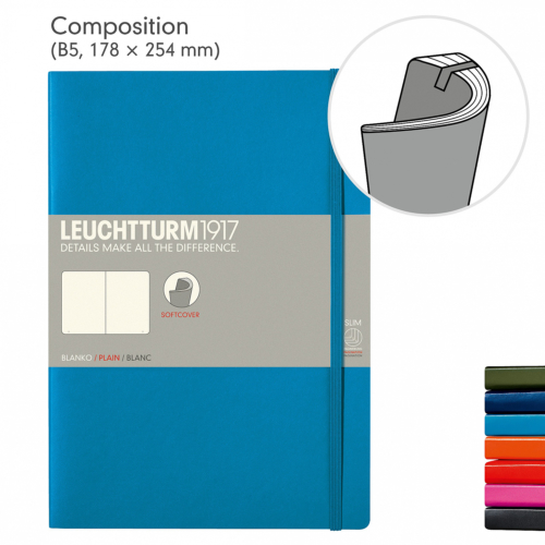 Composition notebook B5 soft cover palette by Leuchtturm1917