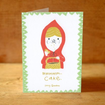 Hood cake card by Sarah Ray