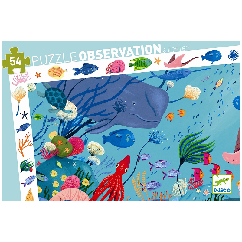 Djeco Ocean Observation Puzzle DJ07562
