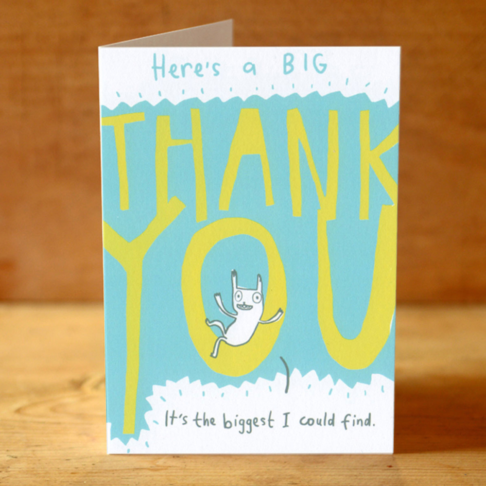 Thank you card by Sarah Ray
