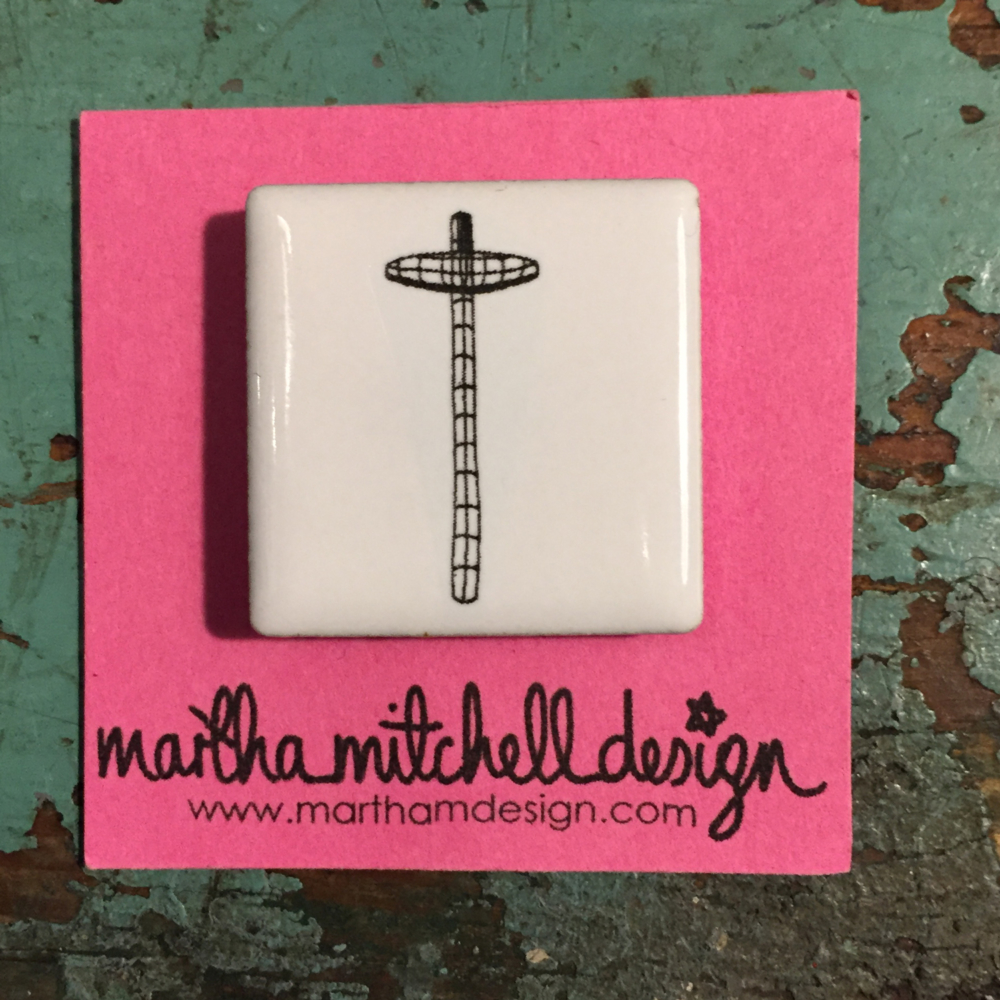 i360 tile magnet by Martha Mitchell Design