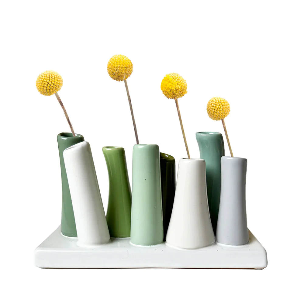 modern bud vase moss by chive