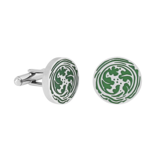 William Morris Foliage Cufflinks by Esa Evans