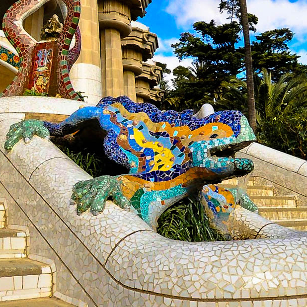 Gaudi Dragon in Parc Guell