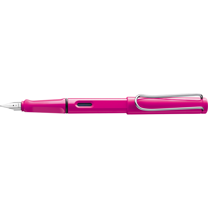 Safari Fountain Pen Pink by Lamy