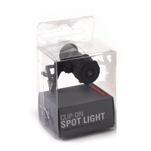 led clip on spot light by Kikkerland