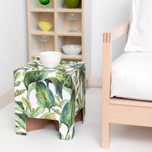 Dutch design chair green leaves by Dutch Design Brand