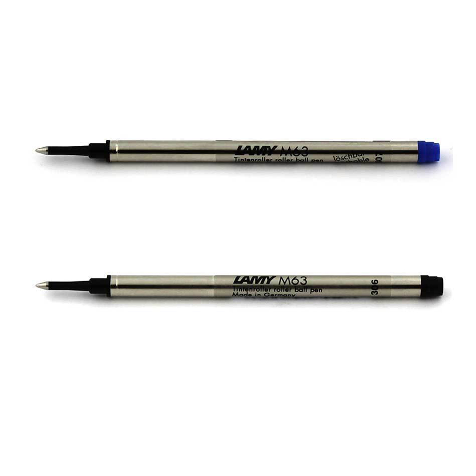 Lamy rollerball refill black and blue