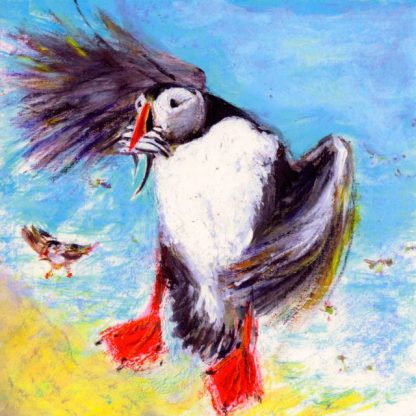 artists on cards puffin