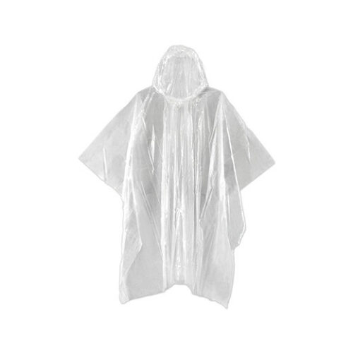 Emergency rain poncho by Kikkerland