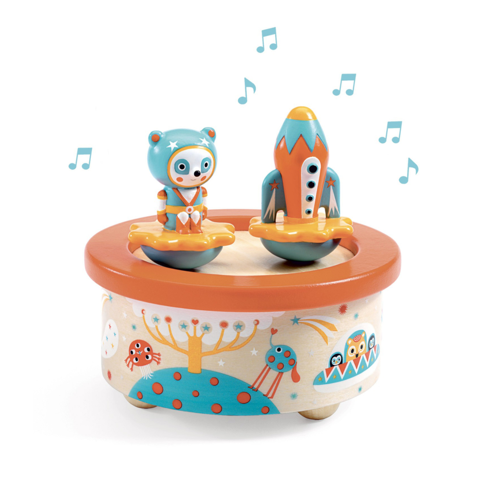 Magnetic music box space melody by Djeco