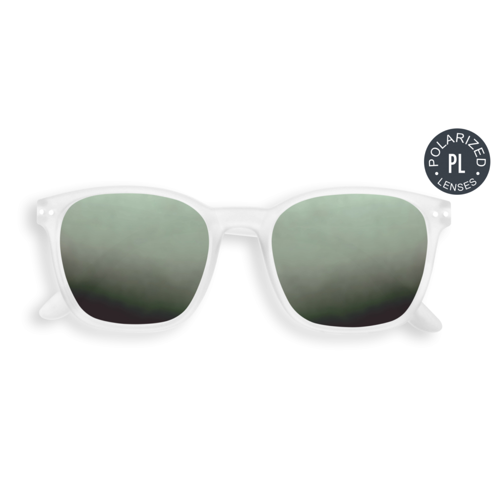 Sun nautic polarized sunglasses white frame #E by Izipizi