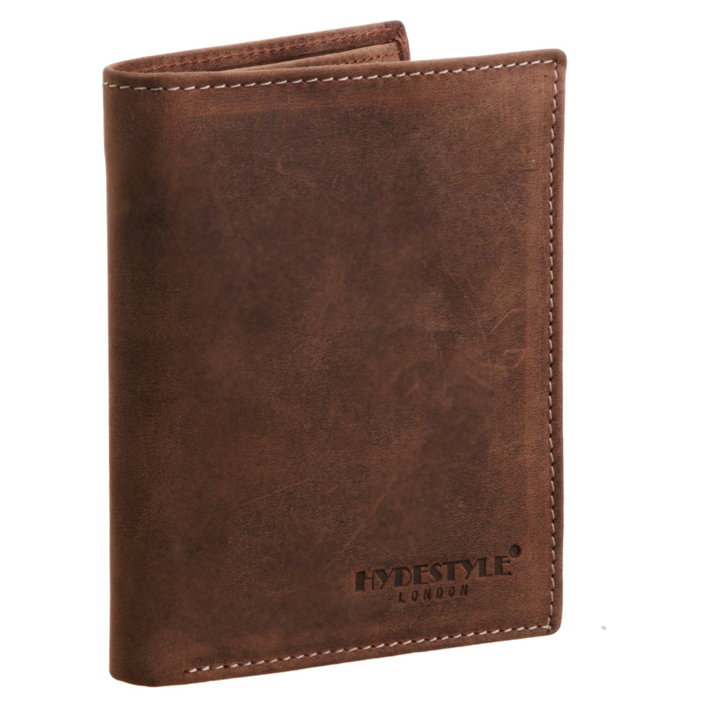 leather wallet vertical by hydestyle london