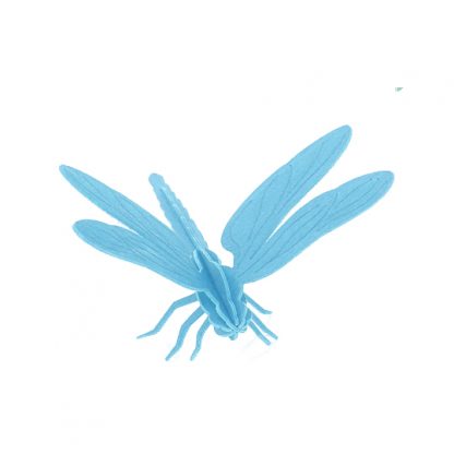 Wooden dragonfly light blue by Lovi