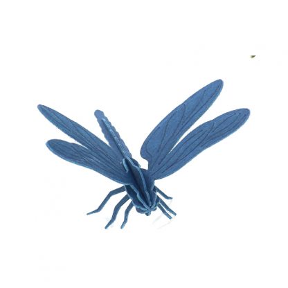 Wooden dragonfly petrol blue by Lovi