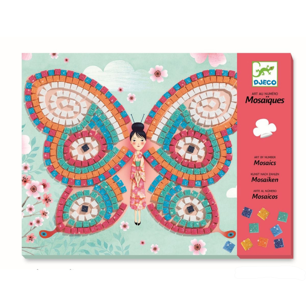 Djeco mosaics butterflies