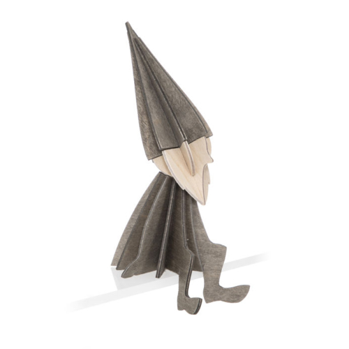 Wooden grey elf by Lovi