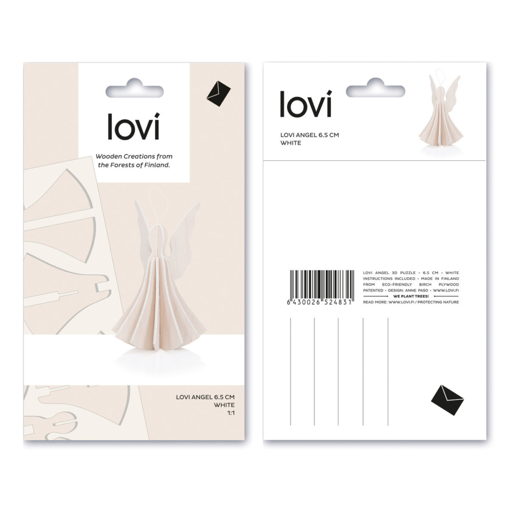 small lovi angel packaging
