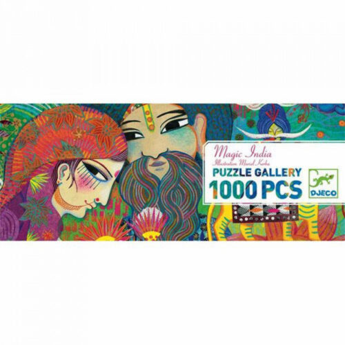 Magic India puzzle 1000 pcs by Djeco