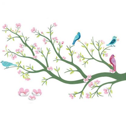 removable stickers cherry tree in bloom by Djeco