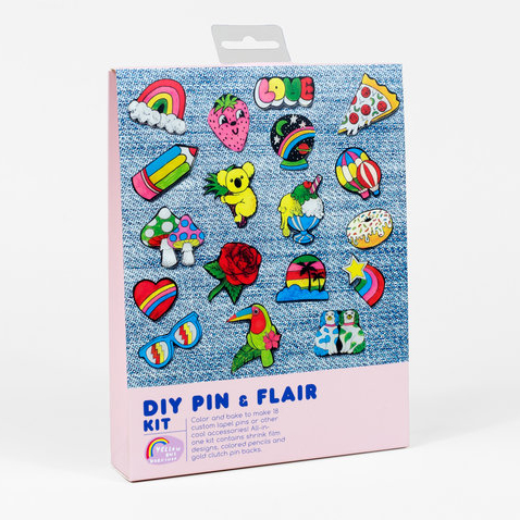 diy pin and flair kit by yellow owl workshop