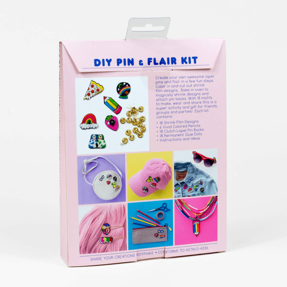 diy pin and flair kit by yellow owl workshop