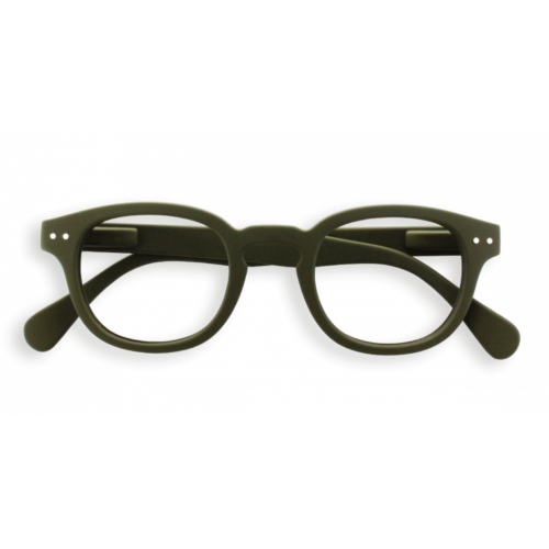 Fashion reading glasses khaki frame C by Izipizi