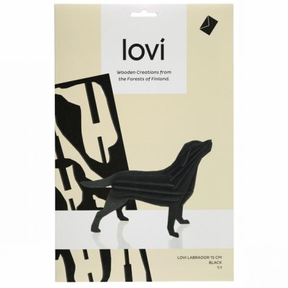 black labrador envelope front by Lovi