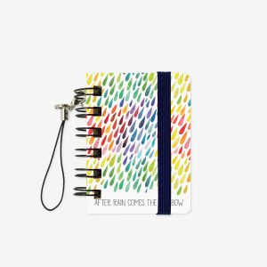 micro notebooks raindrops by Legami