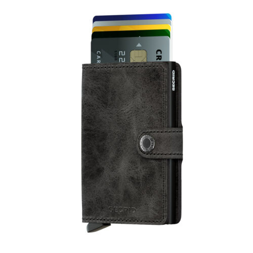 Secrid mini wallet vintage black