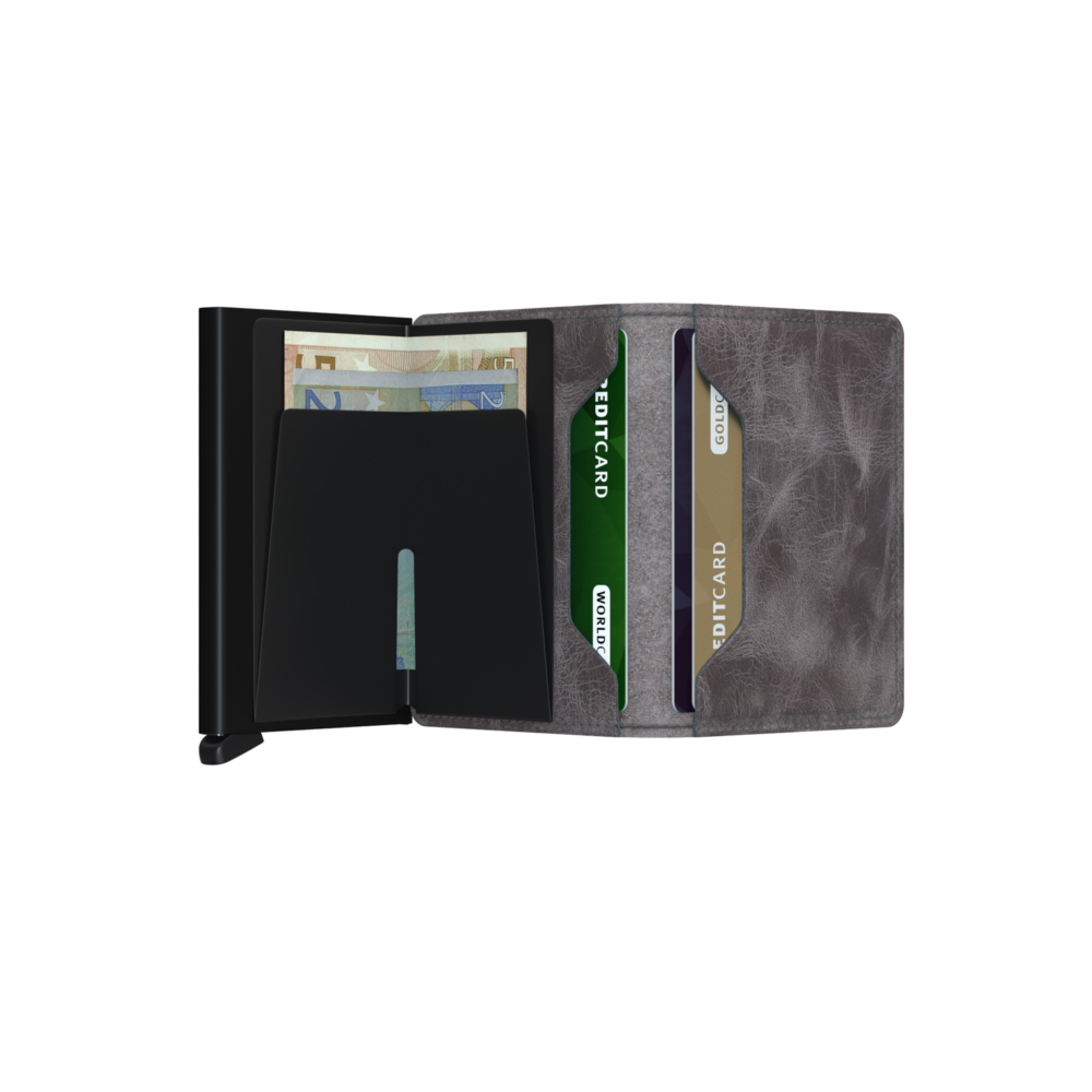 Secrid slim wallet vintage Grey