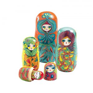 Djeco matriochkas nesting dolls bloomchkas