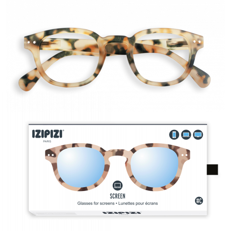 screen glasses #C light tortoise by Izipizi