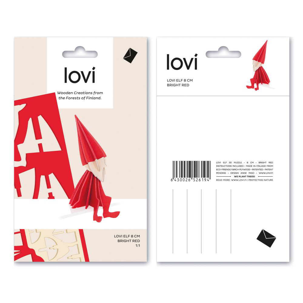 elf packaging by Lovi