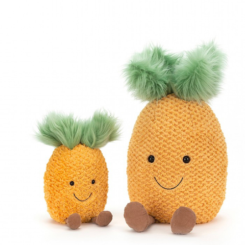 amuseable pineapple family by jellycat